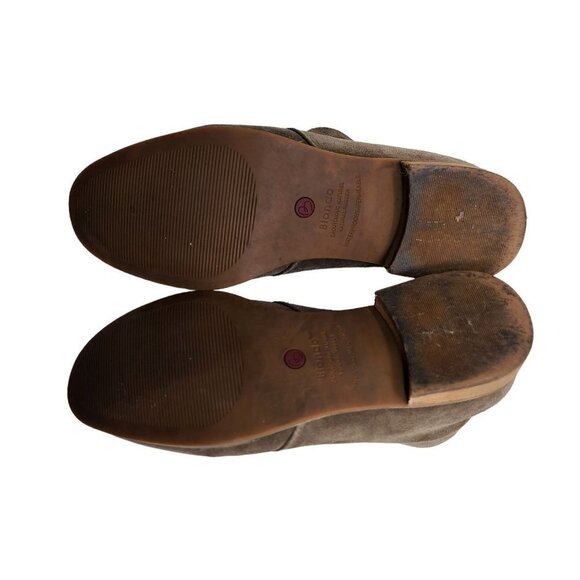 Blondo Verona Waterproof Suede Leather‎ Bootie Women's Size 8 - Picture 9 of 11